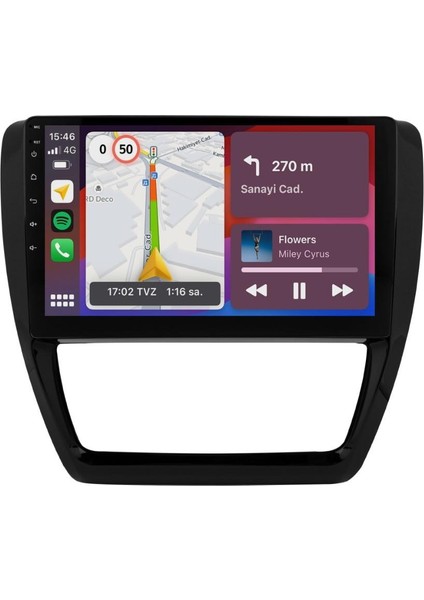 Volkswagen Jetta Android Multimedya Sistemi (2010-2018) For-X 4/64