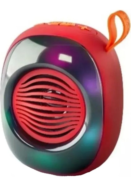 Kablosuz Bluetooth Hoparlör 5W Rgb LED Işıklı Speaker Ses Bombası 1200 Mah Güçlü Ses Kalitesi
