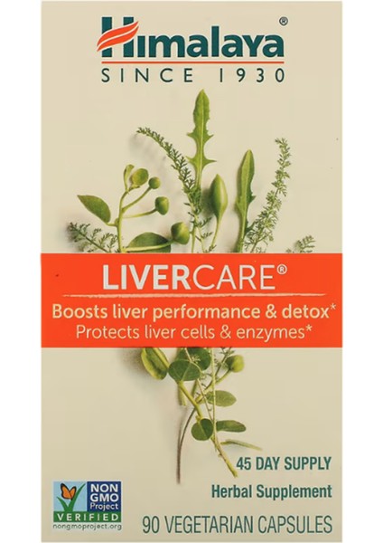 Himalaya, Livercare, 90 Vegetarian Capsules.made In Usa