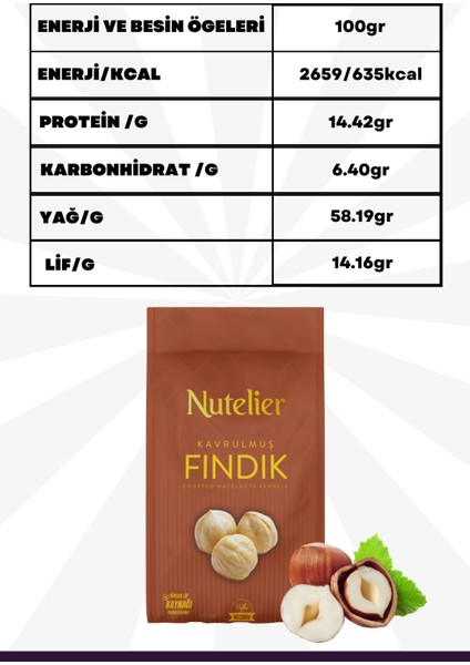 Çifte Kavrulmuş Fındık 250gr