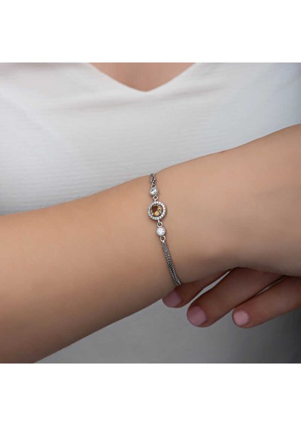 ​gümüş Yuvarlak Zultanit Taşlı Kadın Bileklik fırsatları