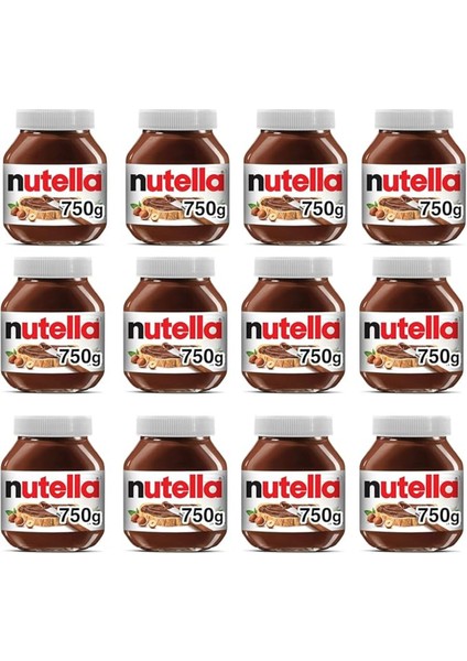 Kakaolu Fındık Kreması 750 gr x 12 Adet