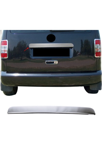 Vw Caddy 2004-2010 Arası Krom Bagaj Çıtası P.çelik