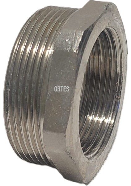 (2'li Paket) 1 1/2" x 2" Sarı/krom Redüksiyon - Brass Reduction fırsatları