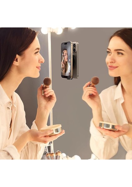 Mıknatıslı Vantuzlu Elde Telefon Tutma Aparatı Cep Telefon Tutucu Askı Süper Güçlü modelleri