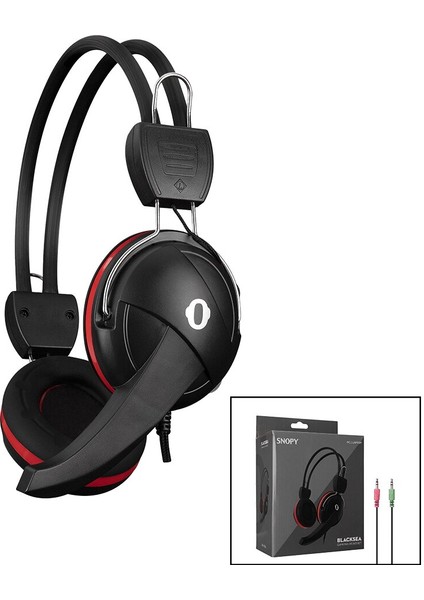 Snopy SN-88A Gaming Oyuncu Kulaklık Yandan Mikrofon 1.8mt Ipli Kablo (5051)