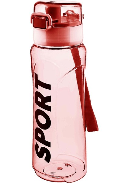 Kilitli Kapaklı 700 ml Pembe Taşıma Suluk, Okul ve Spor İçin Mükemmel, BPA Free