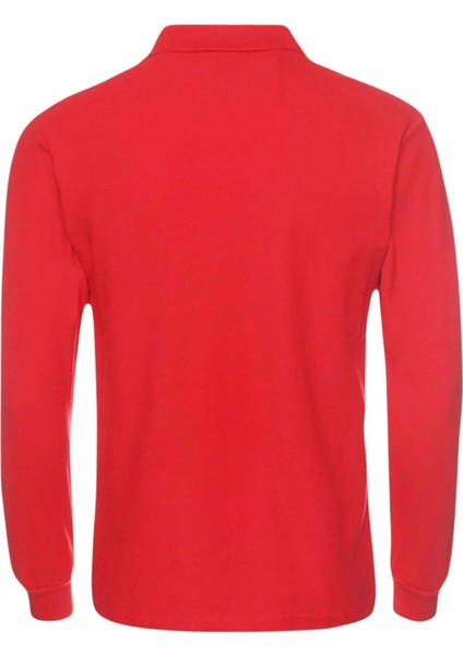 Erkek Çocuk Uzun Kol Pamuklu Polo Yaka T-Shirt Günlük ve Okul Uniforma Okul T-Shirt indirimleri