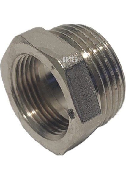 (10'lu Pake) 3/4" x 1" Sarı/krom Redüksiyon - Brass Reduction fırsatları