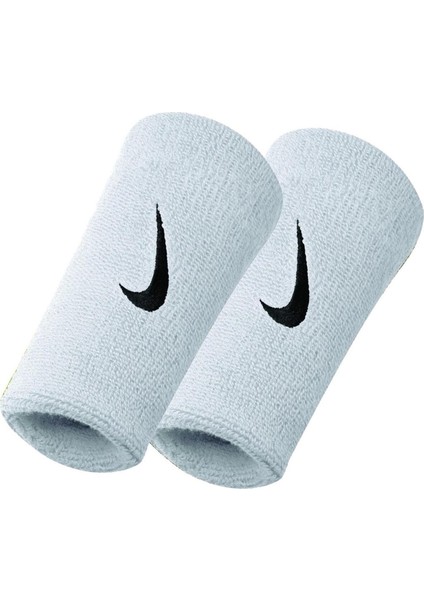 Beyaz Unisex Antrenman Bileklik, Hafif ve Şık Spor Aksesuarı