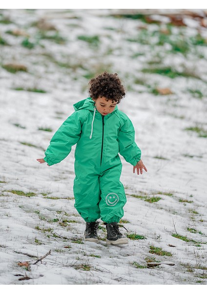 Yeşil Su Geçirmez Astronot Tulum