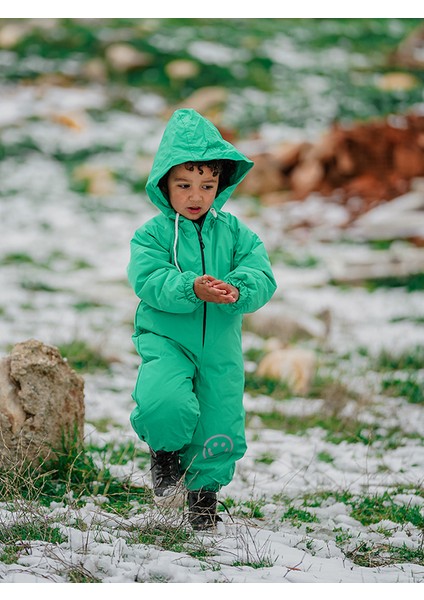 Yeşil Su Geçirmez Astronot Tulum