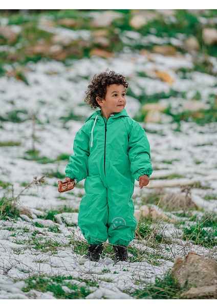 Yeşil Su Geçirmez Astronot Tulum