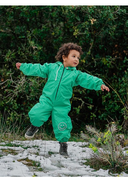 Yeşil Su Geçirmez Astronot Tulum