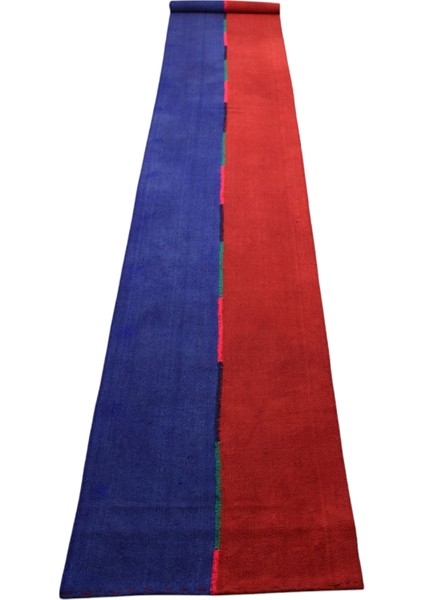 El Dokuma Yün Dekorluk Yolluk Anadolu Yörük Kilimi 0074 - Yeni - Çok Renkli fiyatları