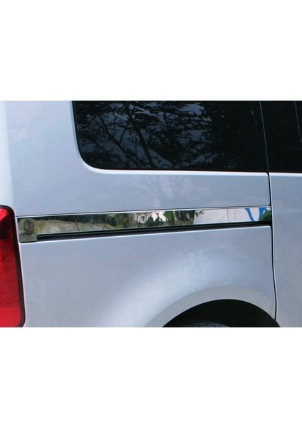 Vw Caddy 2004-2015 Arası Krom Sürgü Nikelajı 2 Parça P.çelik