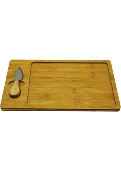 Bambu Ahşap Peynir ve Sunum Tabağı