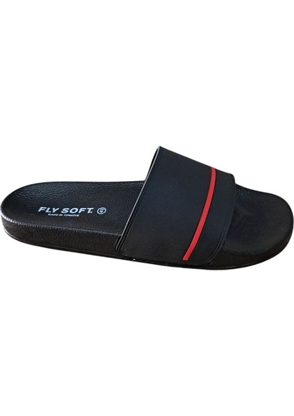 S263.050 Erkek Havuz ve Günlük Yazlık Terlik Siyah - Kırmızı fiyatları