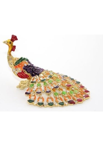 Swarovski Taşlı Tavuskuşu Model 2