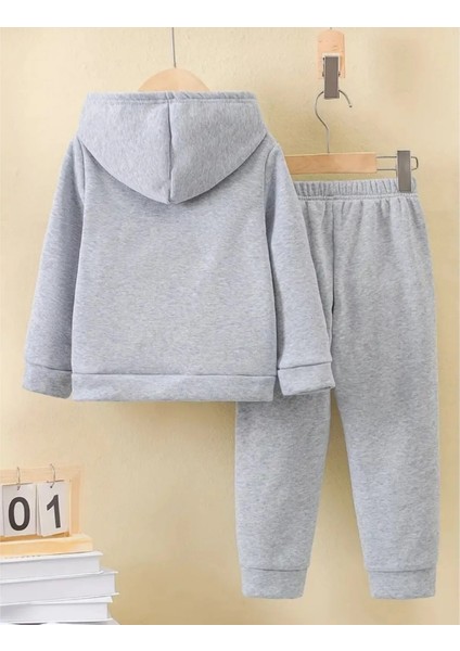 Kışlık Kız Erkek Çocuk Eşofman Takımı 5 6 7 8 9 10 11 12 Yaş Unisex Superman fiyatları