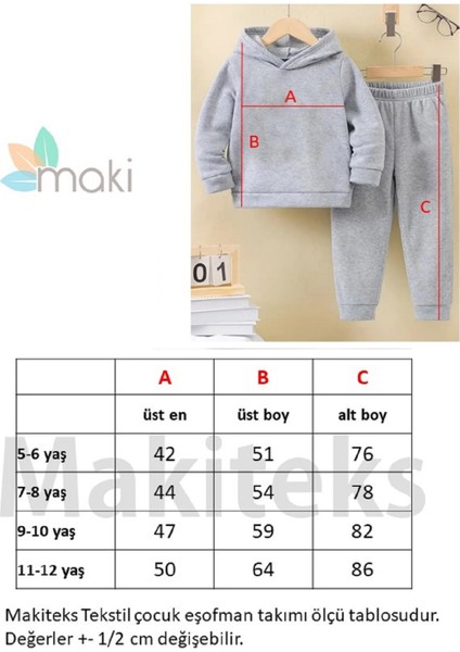 Kışlık Kız Erkek Çocuk Eşofman Takımı 5 6 7 8 9 10 11 12 Yaş Unisex Superman modelleri