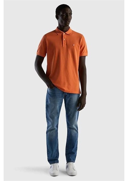 BNT-3089J3179 Benetton Polo Yaka T-Shırt