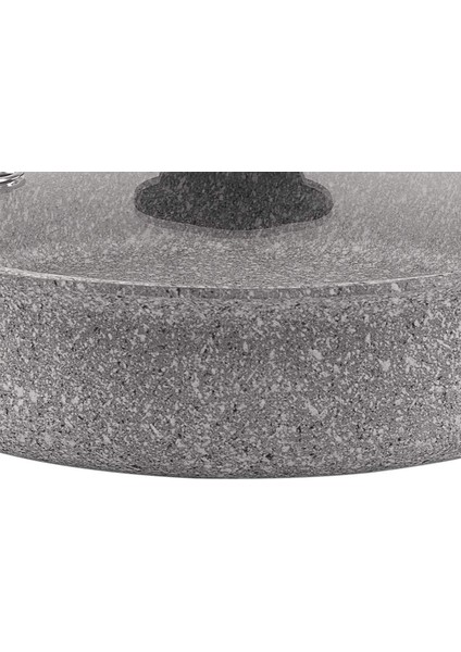 Granit Plus 3'lü Sahan Seti Silikonlu Gri 3182