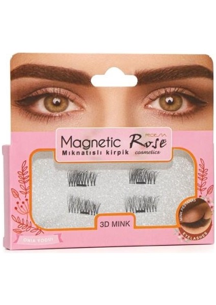 Mıknatıslı Takma Kirpik