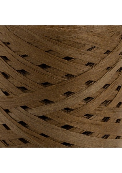 By Nevser Loren Natural Raffia 90 gr Haki Yeşil Kağıt Ip - 8