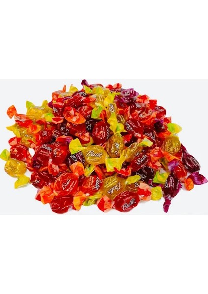 Butik Meyveli Bonbon Cam Şeker Karışık