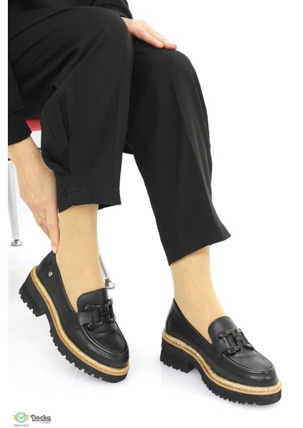 Kadın Günlük Deri Ortopedik Loafer Ayakkabı M26YA3765