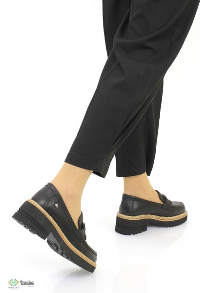 Kadın Günlük Deri Ortopedik Loafer Ayakkabı M26YA3765