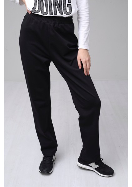 Düz Paça Eşofman Pantolon