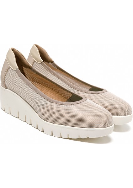 Kadın Sandalet 955652DM Donna Serena 5652DM Nappa Pelle Sofıa Panna modelleri