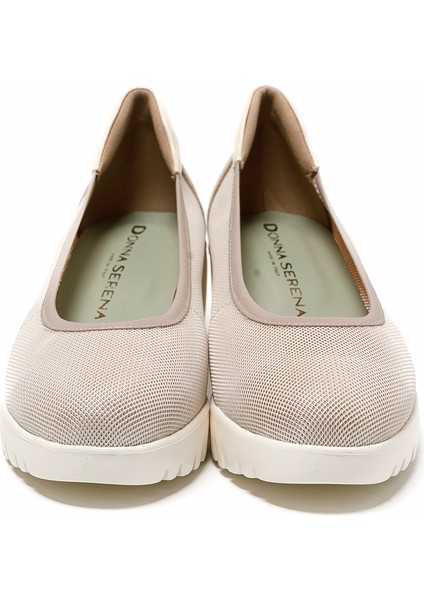 Kadın Sandalet 955652DM Donna Serena 5652DM Nappa Pelle Sofıa Panna fırsatları