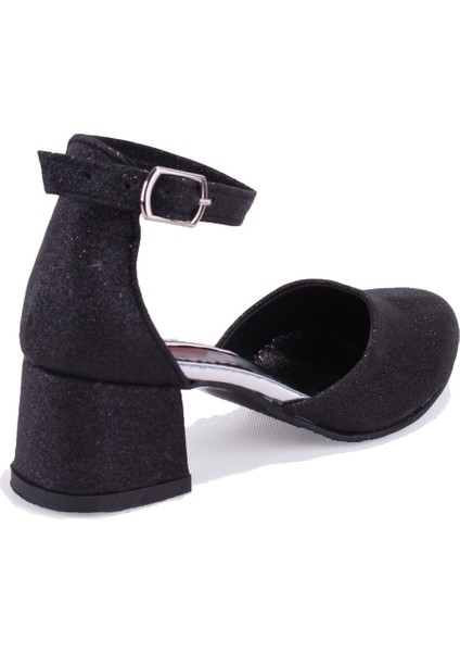 DJA76-YB101KY Siyah Ortopedik Kız Çocuk Abiye Ayakkabı fırsatları