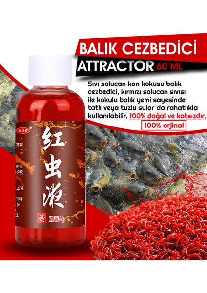 Balık Cezbedici Attractor 60ML