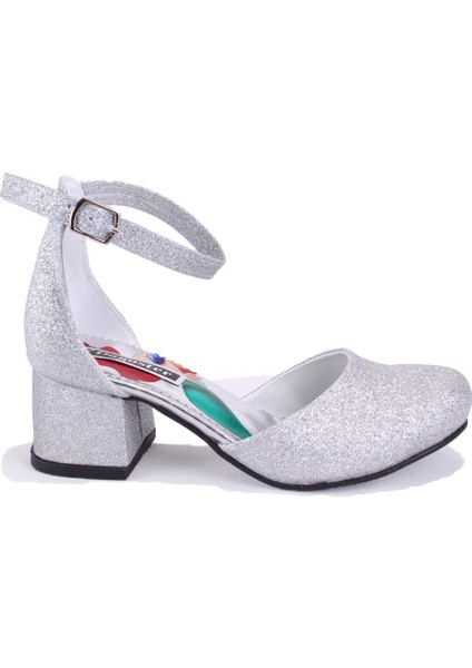 DJA76-YB101KY Gümüş Ortopedik Kız Çocuk Abiye Ayakkabı fiyatları