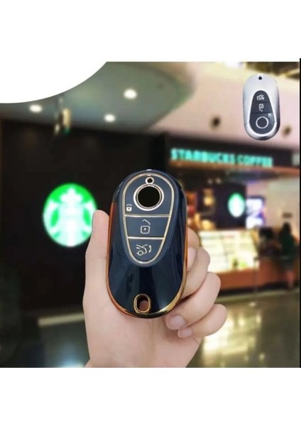 Mercedes Benz C S Sınıf W206 W223 S350 C260 C300 S400 S450 S500 Lüks Anahtar Koruma Kılıfı