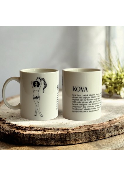 Kova Burcu Porselen Kupa fırsatları