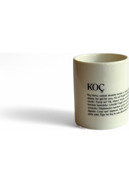 Koç Burcu Porselen Kupa modelleri