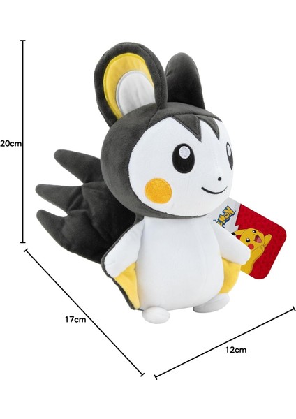 Select Parlak Kadife 20 cm Peluş Emolga