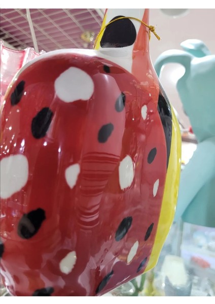 Reddish Uzun Ağızlı Vazo Küçük 16.8 x 7.8 x 27 cm Porselen Dekoratif Obje Ev Dekorasyon Beyaz 1 Adet modelleri