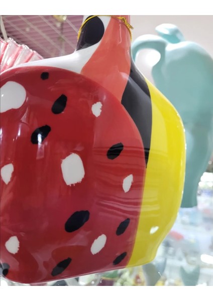 Reddish Uzun Ağızlı Vazo Küçük 16.8 x 7.8 x 27 cm Porselen Dekoratif Obje Ev Dekorasyon Beyaz 1 Adet indirimleri