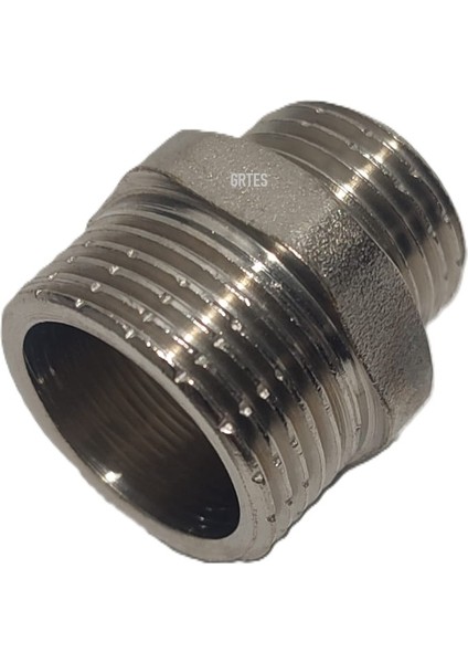 (10'lu Paket) 3/4" x 1/2" Sarı/krom Orantılı Nipel - Proportional Nipple