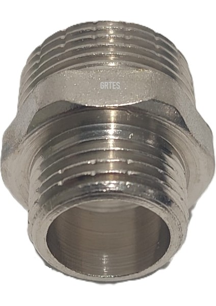 (10'lu Paket) 3/4" x 1/2" Sarı/krom Orantılı Nipel - Proportional Nipple