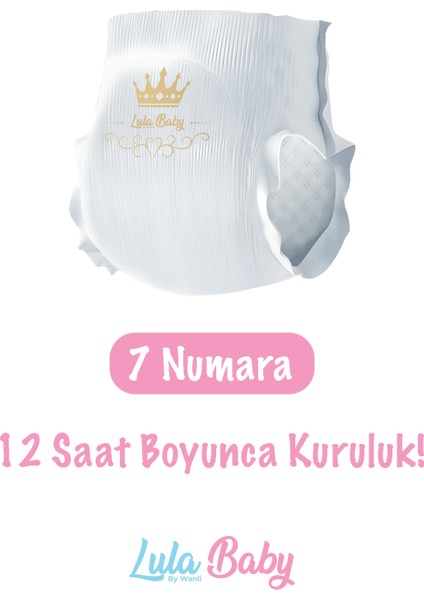 Premium Fırsat Paketi 7 Numara Külot Bebek Bezi 40 Adet