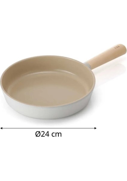 Alüminyum Döküm Tava 24CM Açık Renk (Pfoa Içermez.) Kızartma Tavası fiyatları