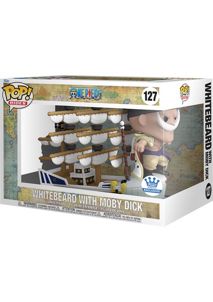One Piece - Whitebeard With Moby Dick Pop! Rides Vinyl Figure