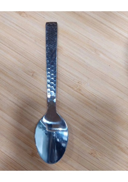Çay Kaşık Set 6'lı Paslanmaz Çelik 10CM Lekelenmeye Korozyona Dirençli Makinede Yıkanabilir
